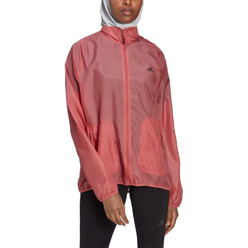 adidas Mujeres Ri 3 Bar Windbreak Jacket Laufbekleidung Chaqueta para Correr Black - Negro