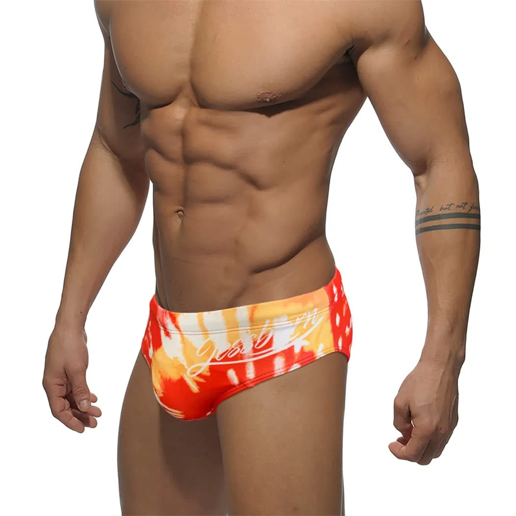 Bañador para Hombre, Bañador de Natación Slip Traje de Baño de Secado Rápido Moda Shorts Swimming Calzoncillos YK56 Tamaño M-2XL