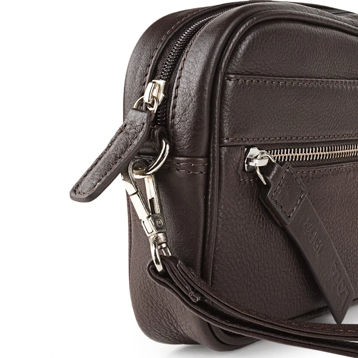 Lois - Bolso de Mano para Hombre Multifuncional de Piel