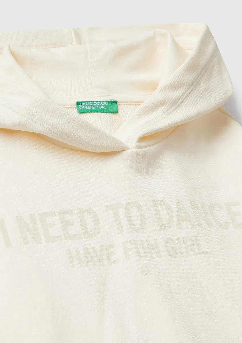 United Colors of Benetton Maglia C/CAPP. M/L 3nbmc2053 Sudadera con Capucha Unisex niños (Pack de 1)