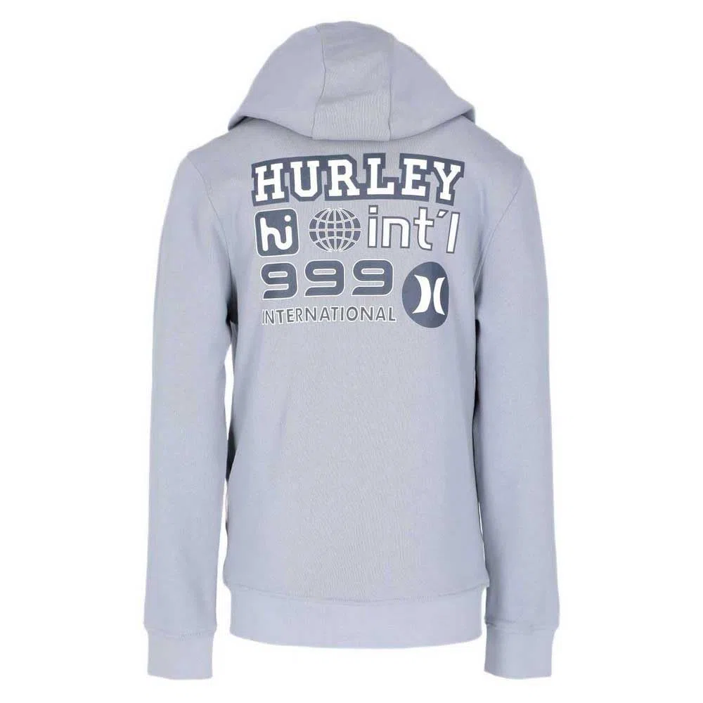 Hurley Hoodie Boy (7 To 15 Years) - H2o Dri Solar 1/4 Zip - Banner Sudadera con Capucha Niños