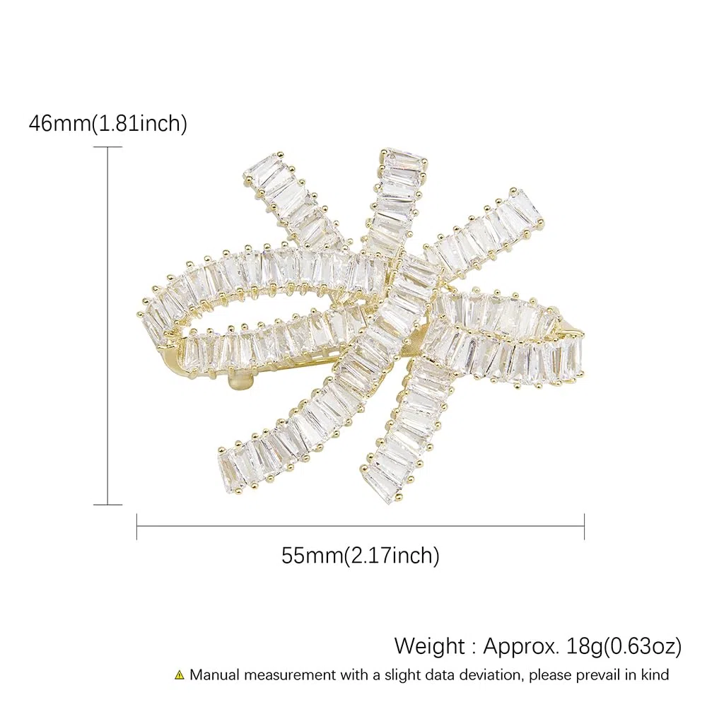 Broches para Mujer, Moda, Lazo Irregular, Broche de Solapa para Traje, Fiesta, Boda