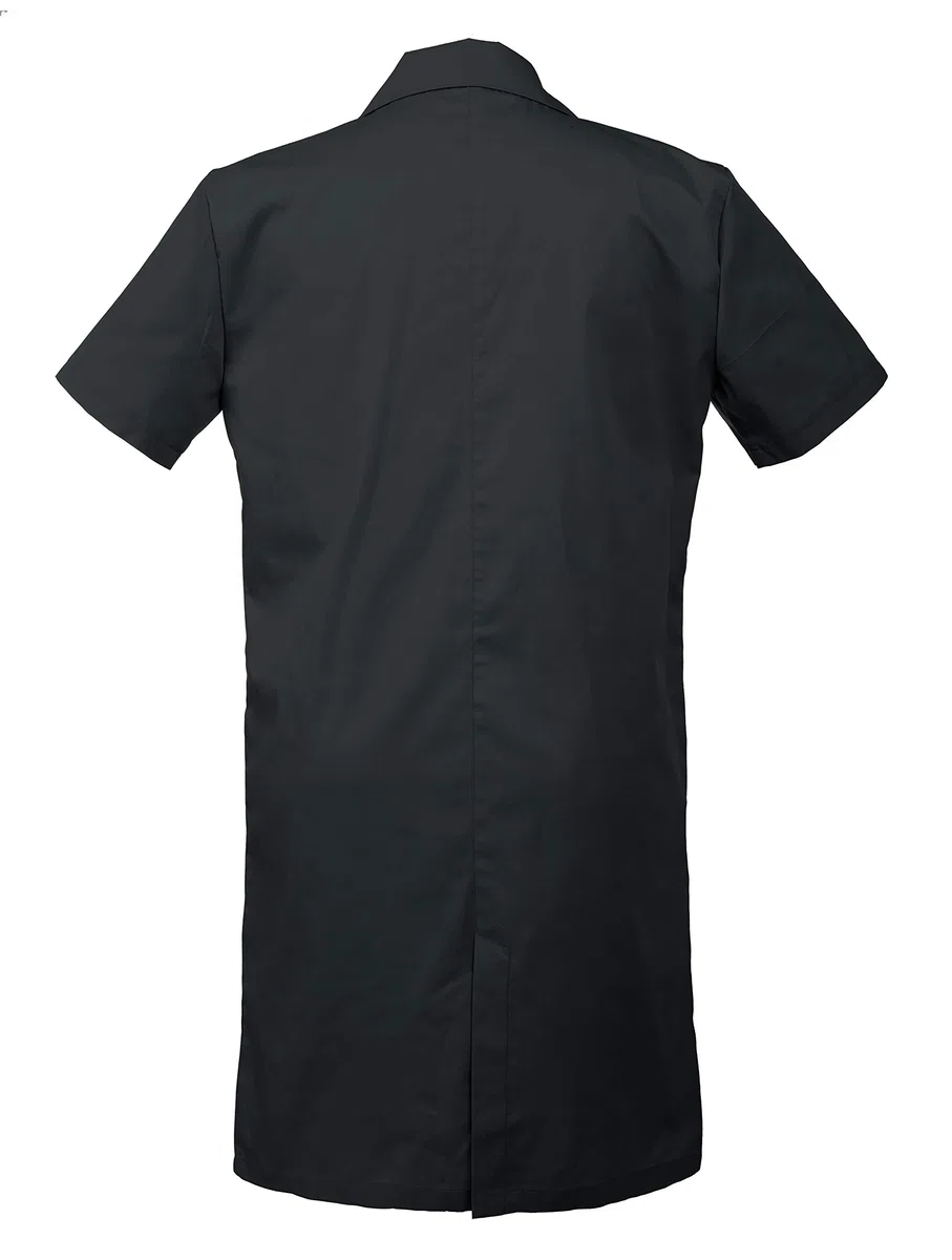 Personalizado Personalizable Bordado Mangas Cortas Bata de Laboratorio, Abrigo para Hombres