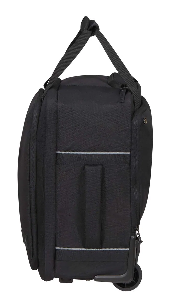 American Tourister Take2Cabin - Ryanair/Wizz Air/Vueling Bolsa de Cabina 40 x 30 x 20 cm, 24,5 l, 1,50 kg, Mochila con Ruedas, Equipaje de Mano, Mochila de Avión MS Bajo Asiento, Negro