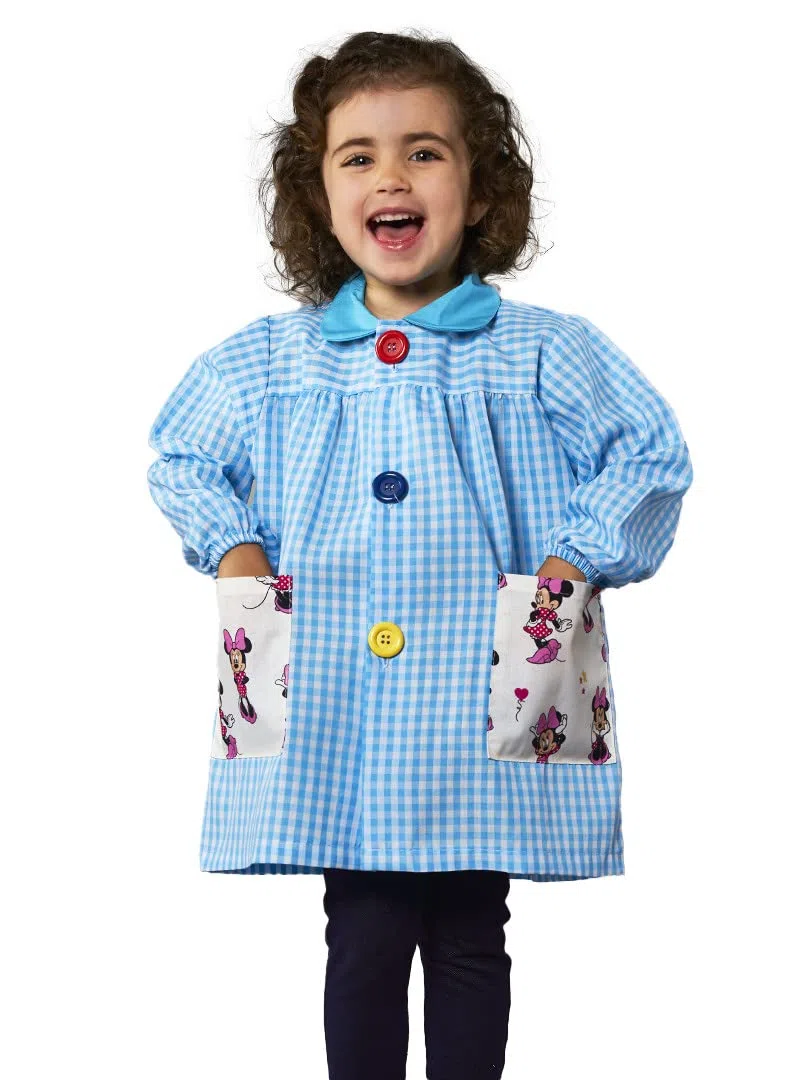 BABY MINNIE GUARDERIA BATA ESCOLAR Niñas