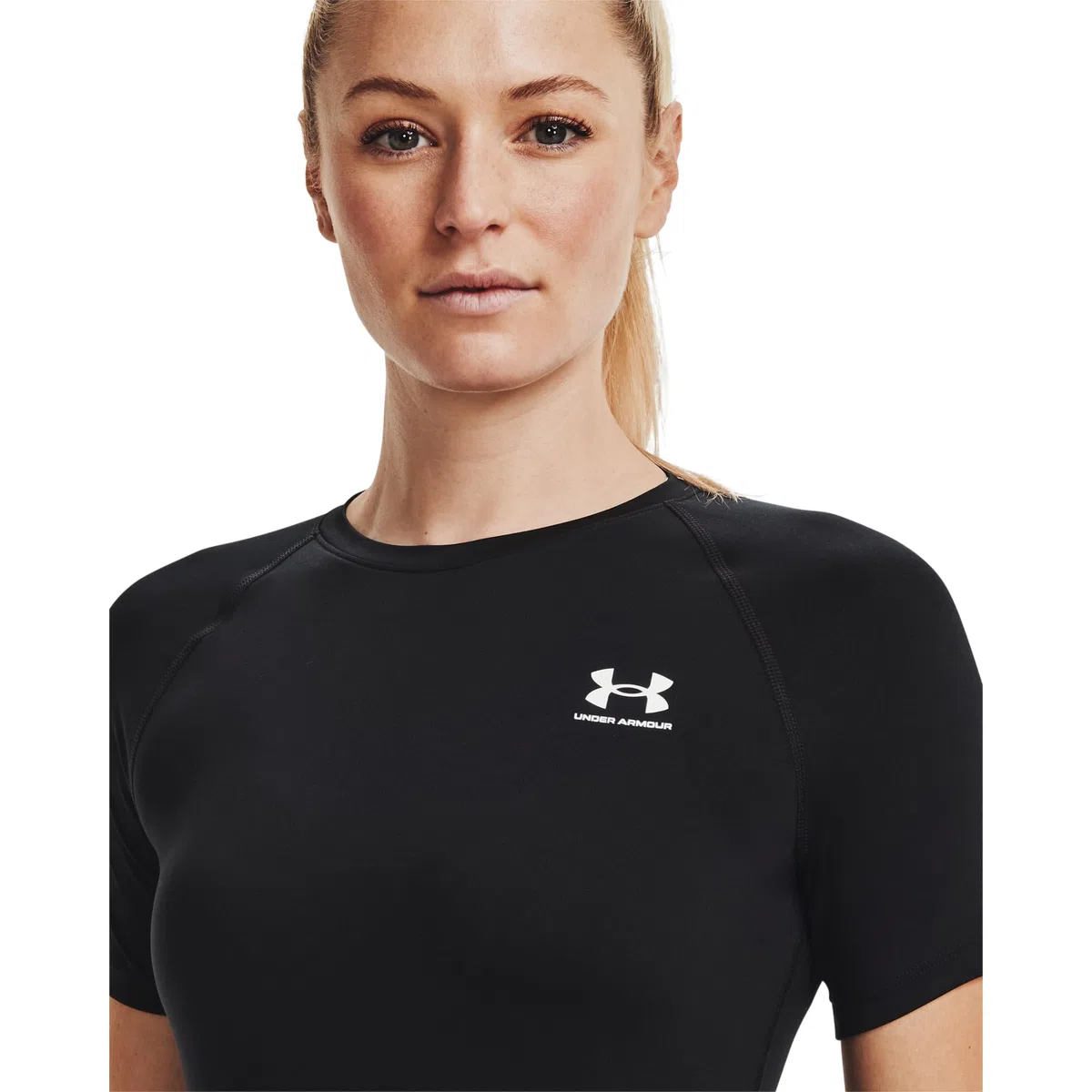 Under Armour Heatgear Compression Short-Sleeve T-Shirt Camiseta Mujer