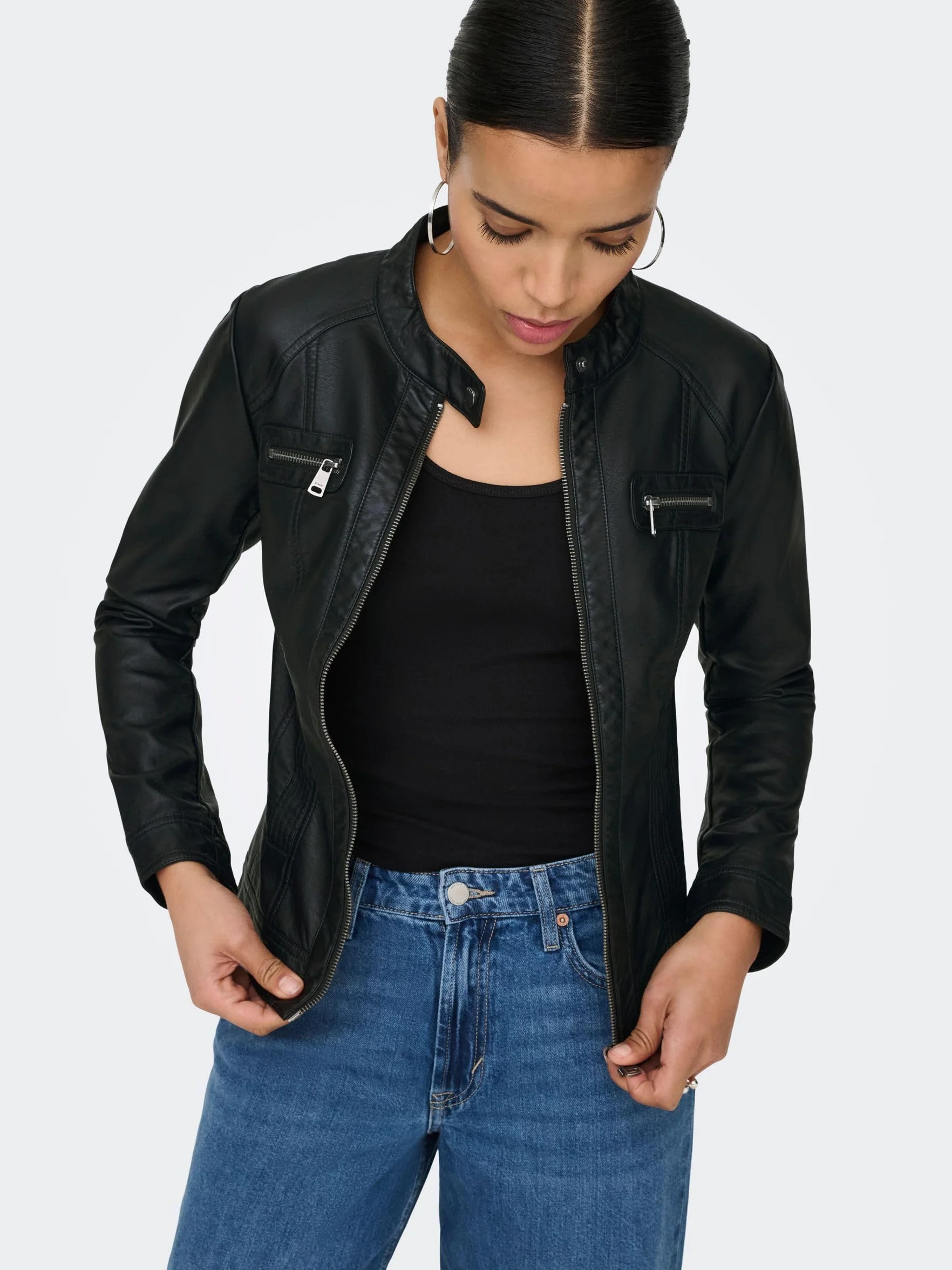ONLY Faux Leather Jacket ONLBANDIT Faux Leather Jacket