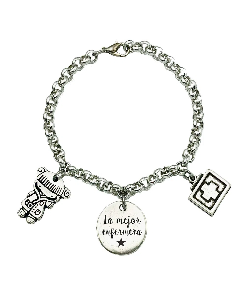 Pulsera Enfermera Médica Auxiliar Regalo Original Personalizado