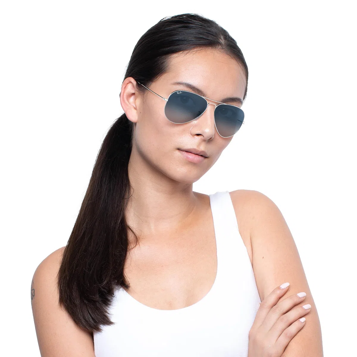 Ray-Ban Rb2132 New Wayfarer - Gafas de sol cuadradas degradadas