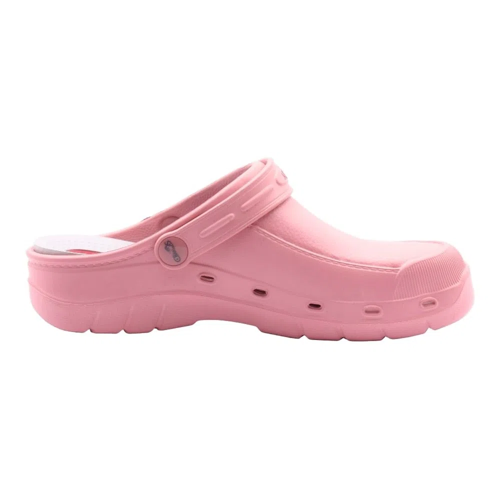 Zueco de Goma Sanitario Laboral Unisex, Color TOSA Caucho