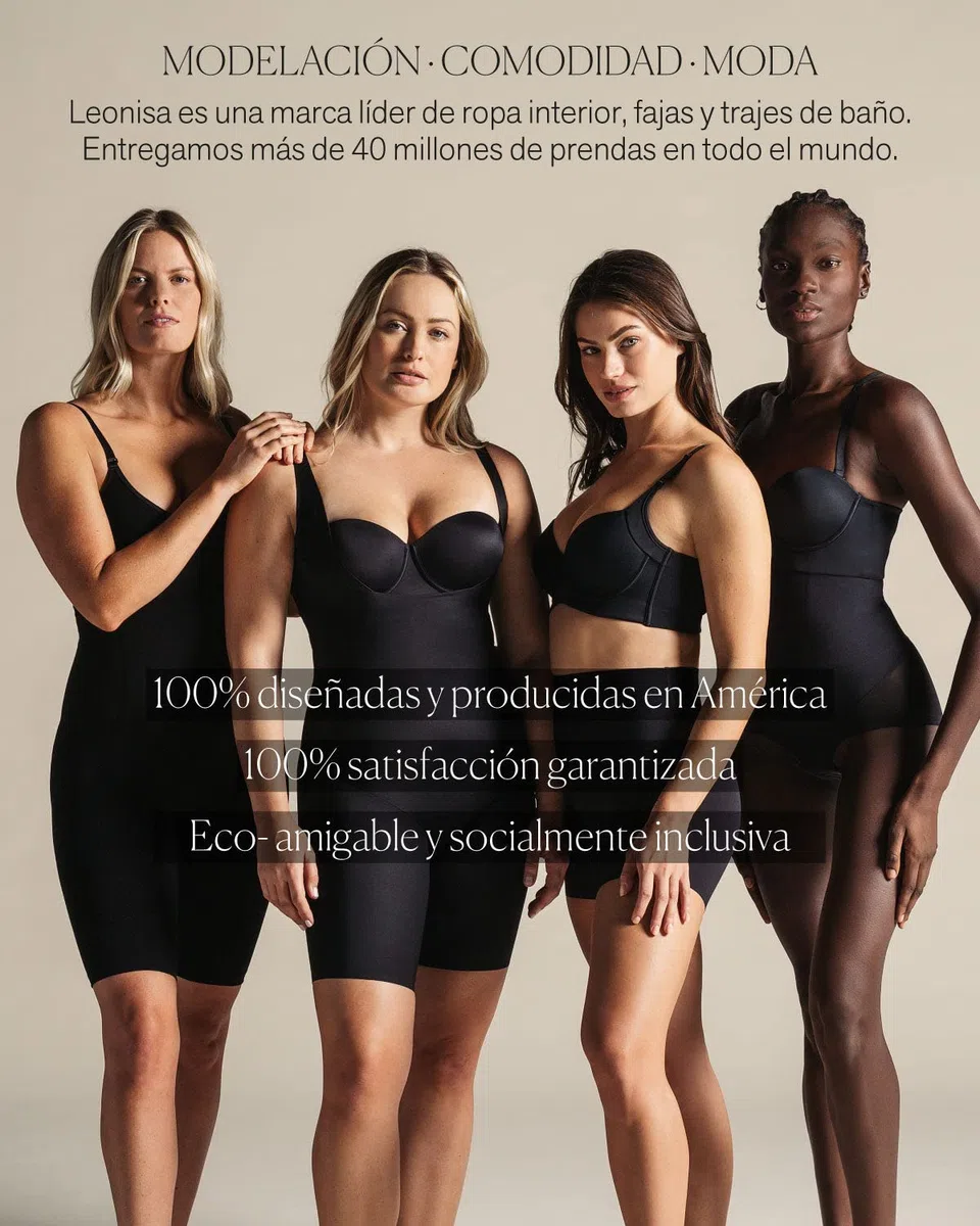 Leonisa Bragas Fajas Reductoras Tiro Alto de Control Medio en Abdomen Sin Costuras para Mujer