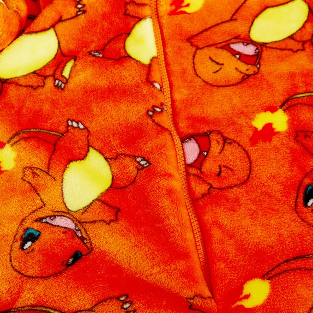 Pokémon Mono Niños Niñas Disfraz Todo en Uno Pijama con Capucha 3D de Forro Polar con Cremallera Loungewear