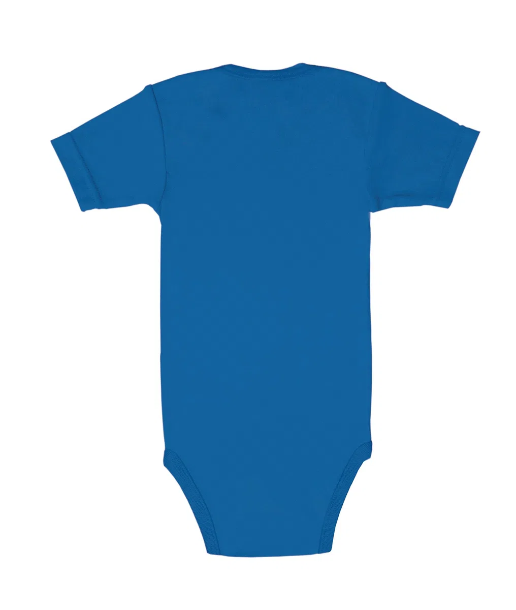 Logoshirt Barrio Sésamo - Monstruo de Las Galletas Cara Pelele para bebé - Body para bebé - Azul - Diseño Original con Licencia