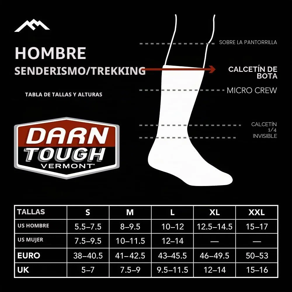 Darn Tough Quarter Calcetines para correr para hombre, calcetines ligeros de cuarzo (estilo 1715)