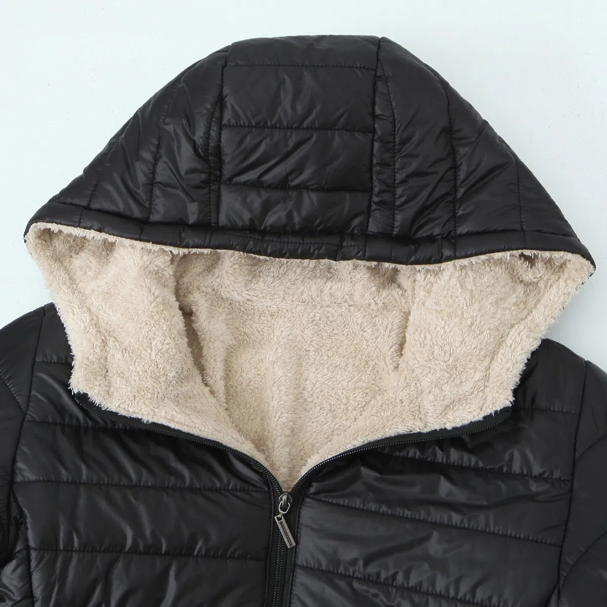 Chaqueta De Plumas para Mujer Manga Larga con Capucha Color Liso - Chaqueta Mujer Entretiempo con Bolsillo Cremallera Moda Transpirable Suave Cazadoras Deportiva Termica Plumíferos