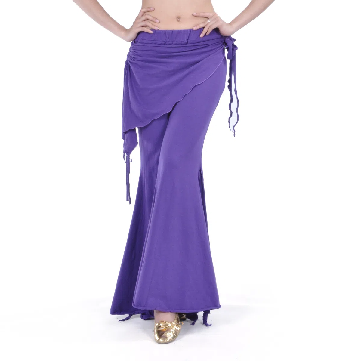 Pantalones de Traje Tribal de Danza del Vientre Pantalones de Baile de salón de Salsa de Yoga