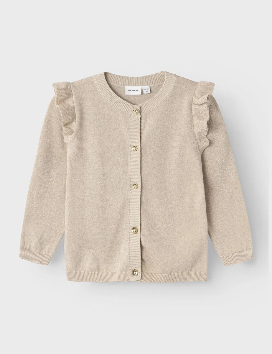 NAME IT Nmfabinne LS Knit Card Noos para Niñas