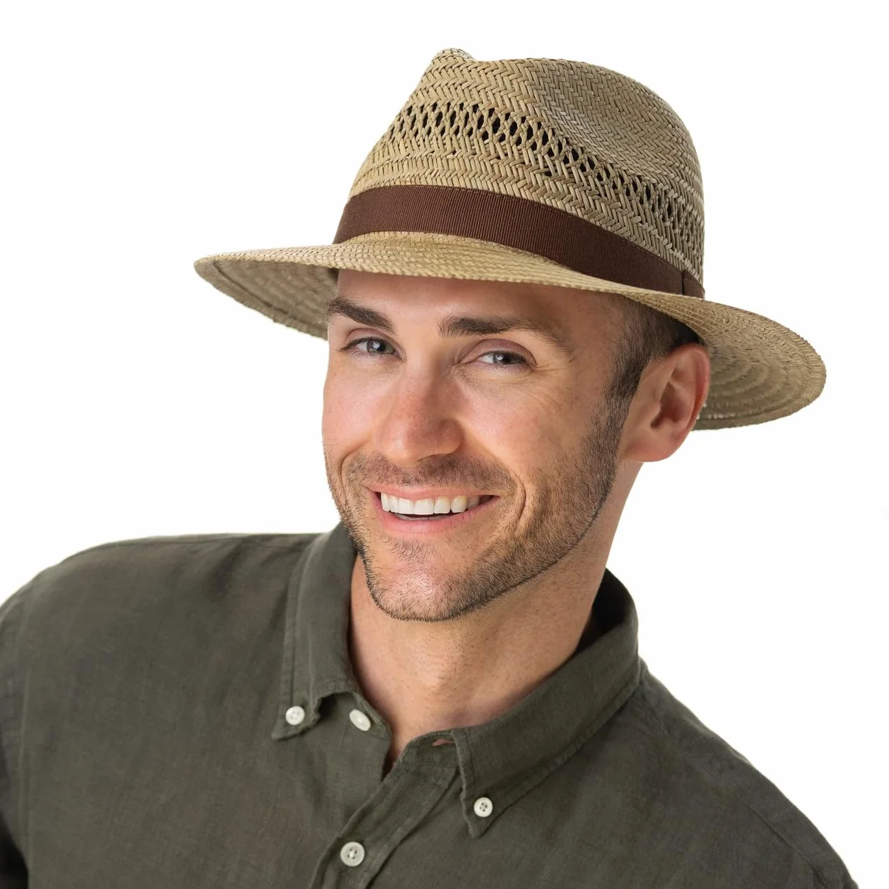 LIPODO Sun Traveller Sombrero de Paja Unisex Primavera Verano