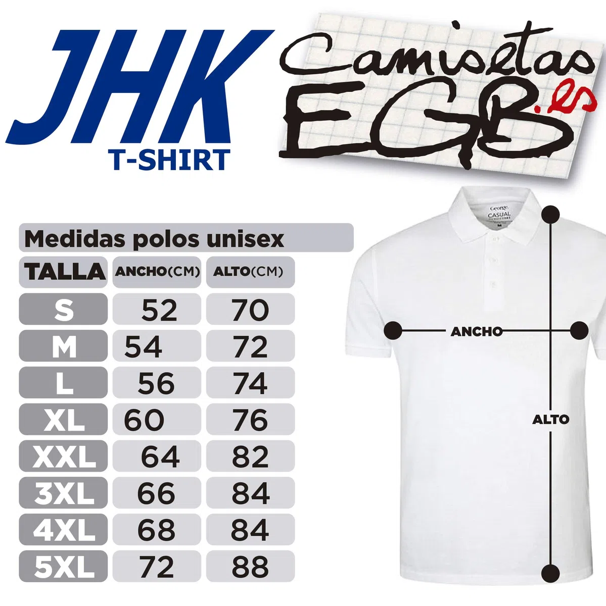 Polo Sinclair ZX Spectrum EGB ochenteras 80´s Retro (L, Azulón)