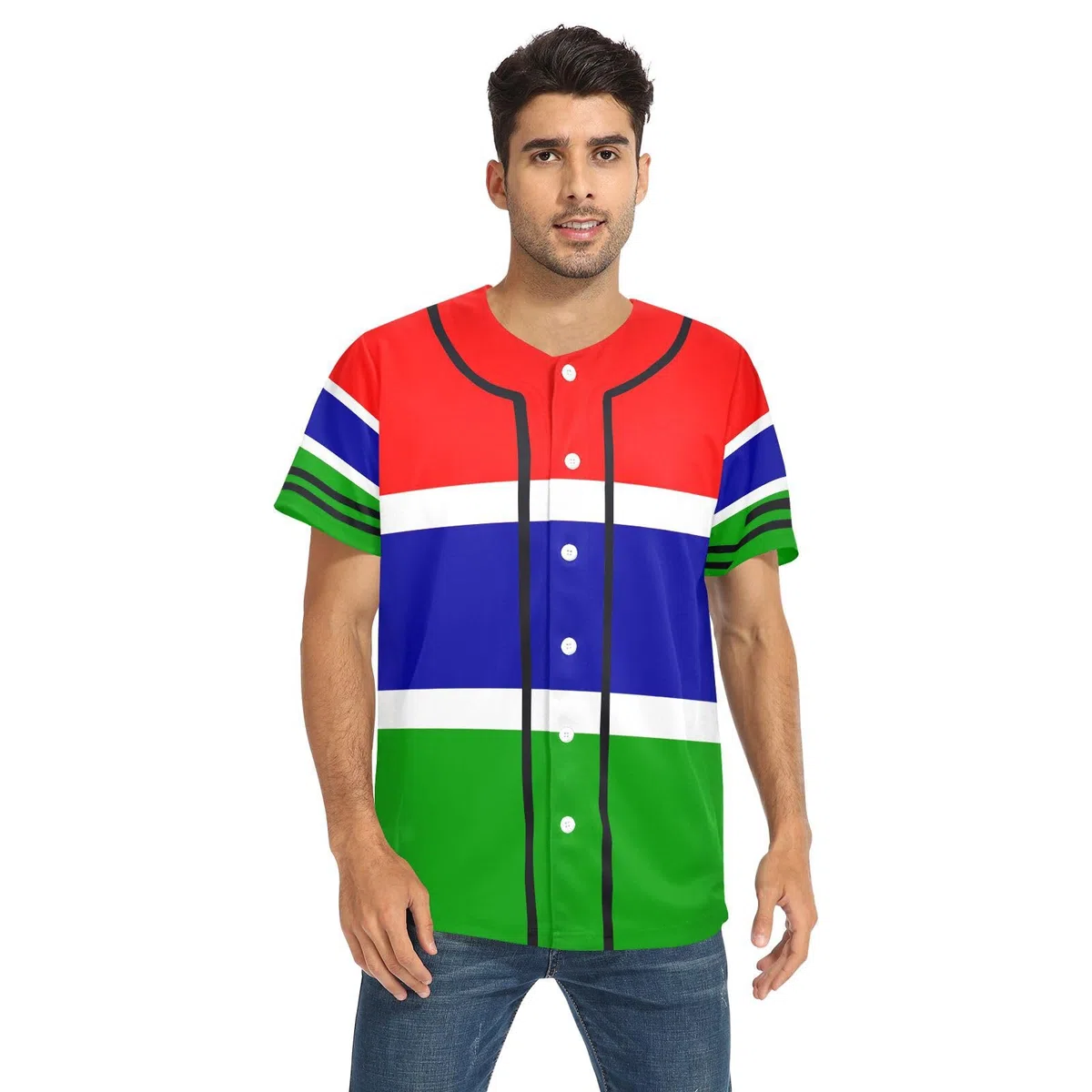 Camiseta de béisbol personalizable para hombres y mujeres, transpirable, ajuste clásico, para el hogar, al aire libre, viajes