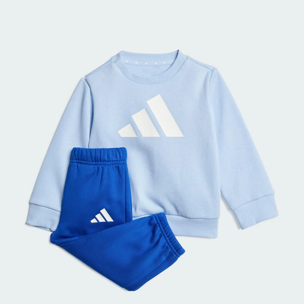 adidas Unisex bebé ESSENTIALS JOGGER, Glow Blue/White, 3-4 Years