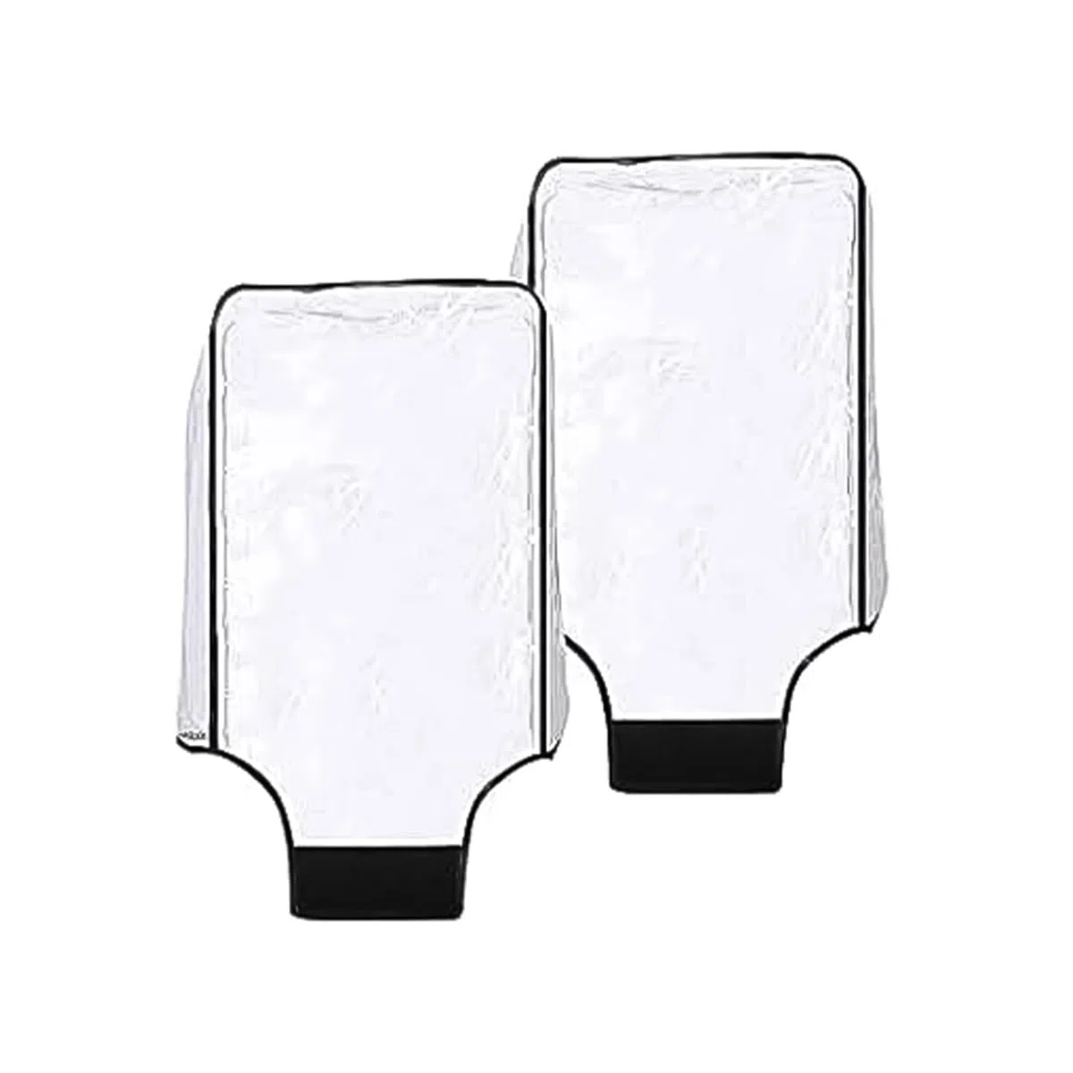 Sarini Paquete De 2 Fundas para Maletas,Cubierta Protectora para Maleta Transparente,Impermeable,Cubierta para Equipaje,PVC para Maletas De 30 Pulgadas