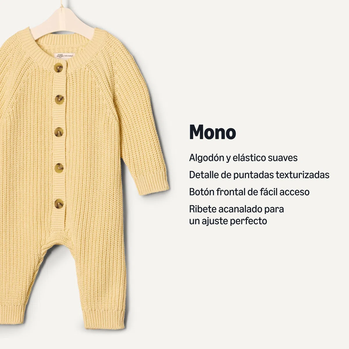Amazon Essentials x Sofia Grainge Mono de punto Unisex Bebés