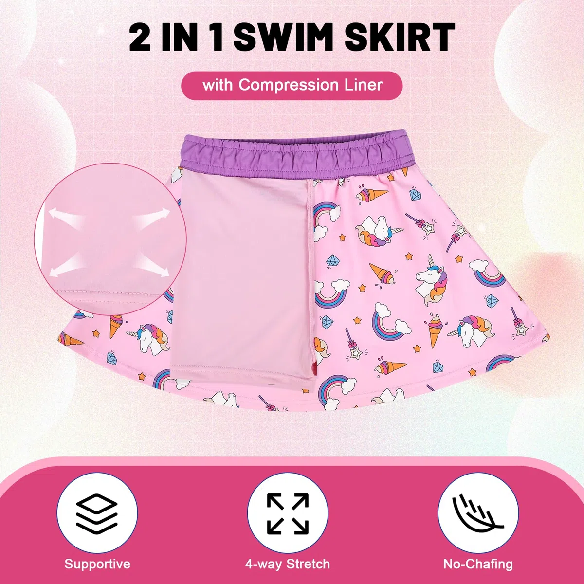 FLYISH DIRECT Traje de Baño Infantil, Conjunto de Natación UPF 50+ Manga Larga con Cremallera, 2 Piezas con Camiseta Rash Guard y Bañador Corto para Niños, Secado Rápido