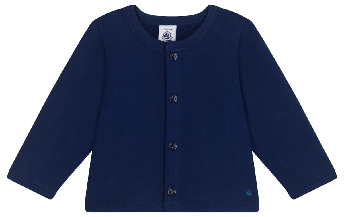 Petit Bateau Suéter cárdigan para Bebés