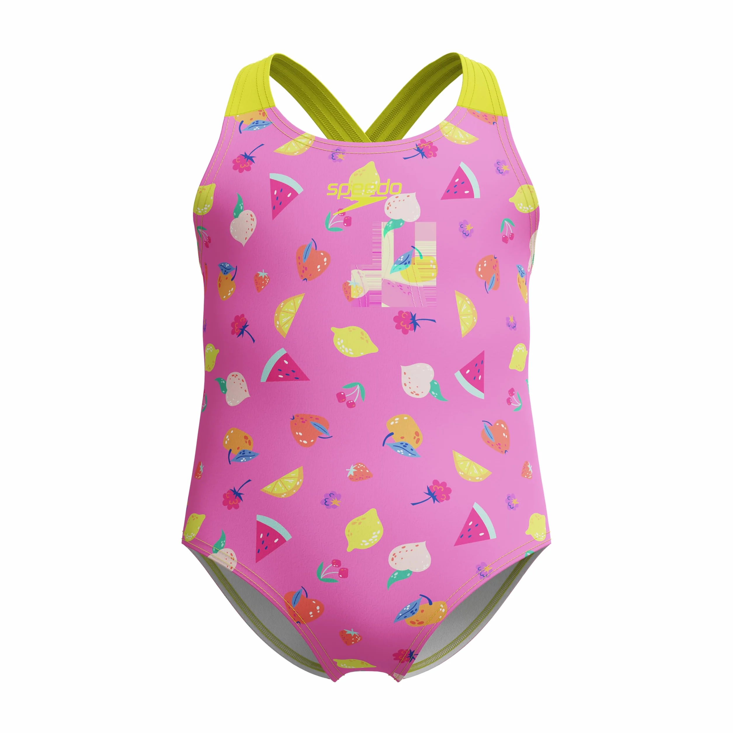 Speedo Print Crossback One Piece Traje de baño Niñas (Pack de 1)