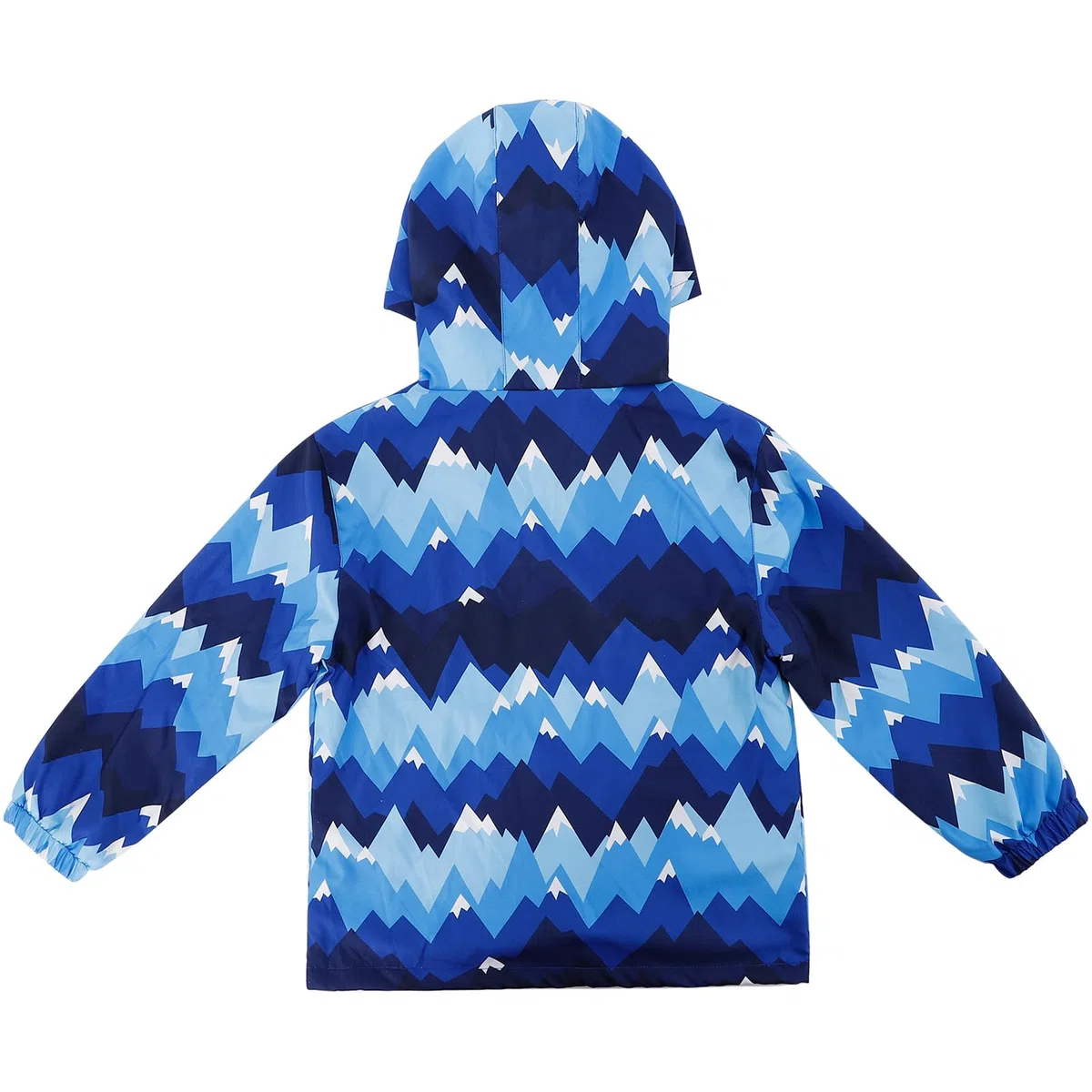 LACOFIA Chaqueta Impermeable para Niños con Forro Polar Cazadora Cortavientos Abrigos Cálida con Capucha Chubasquero Otoño/Invierno para Niños 3~12 años