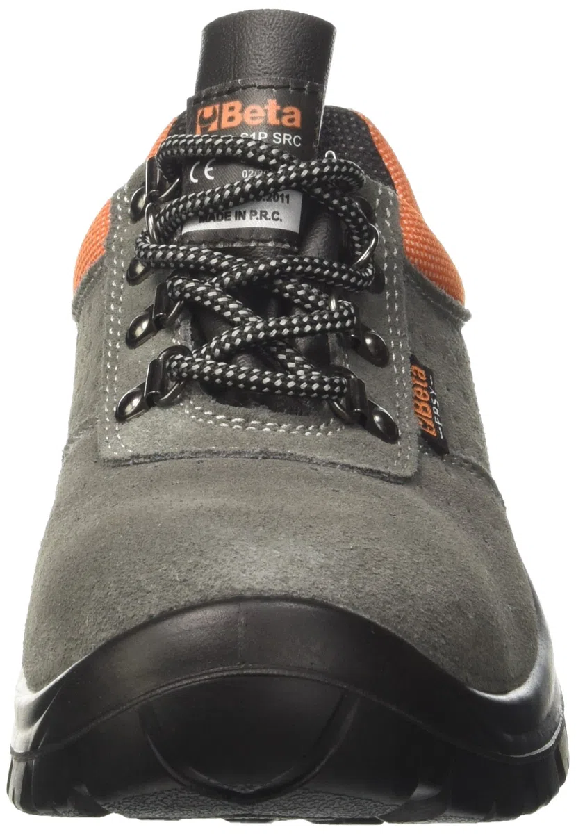 Beta - Beta & Ndash; Zapato B & Aacute;Sico de Ante Gris de Trabajo, 7246E S1P, N. 42