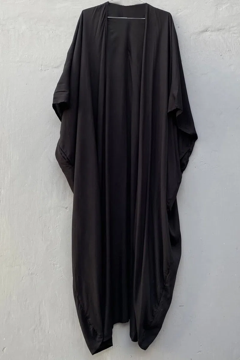 Vestido Largo Bohemio con Caftán Largo de Verano para Mujer Bata de Playa Talla Grande Kimono Talla Única