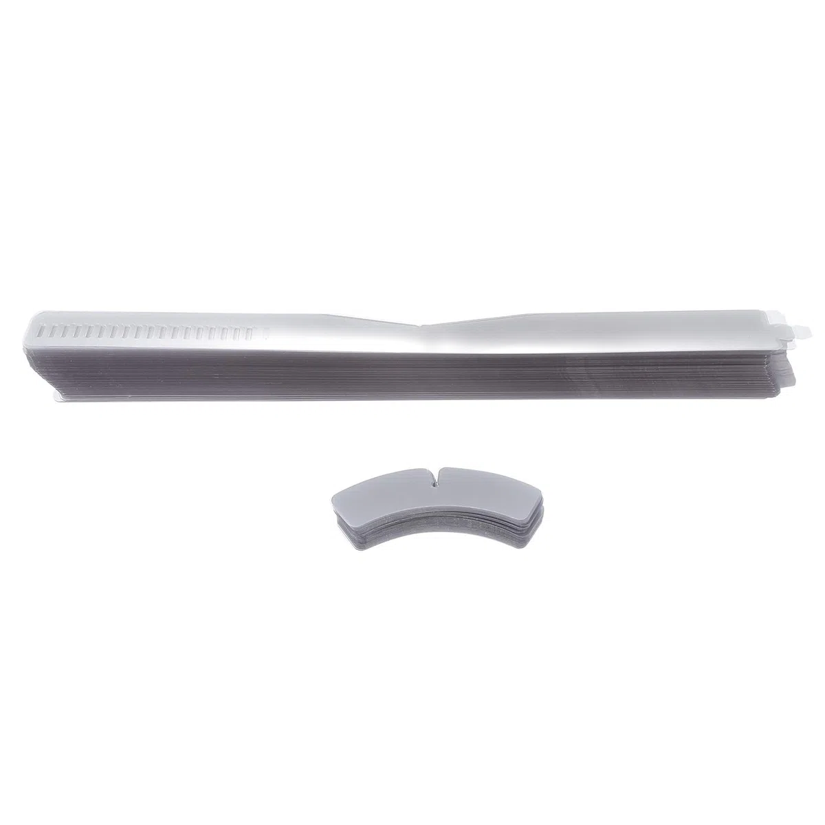 POPETPOP Tiras de Plástico para Fijar Collares para Cuello de Camisa 200 Herramientas Prácticas Evitan Deformación y Ajustables en Longitud en Entornos Profesionales y Eventos