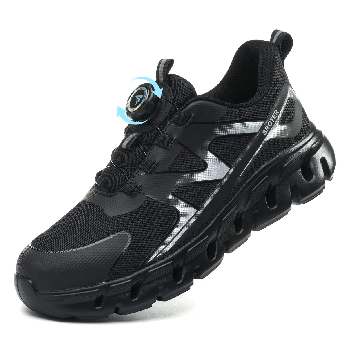 AEKYIWL Zapatos de Seguridad Hombre Mujer Calzado de Seguridad Ligero Comodo Zapatillas Trabajo Transpirable Antideslizante Botas Trabajo