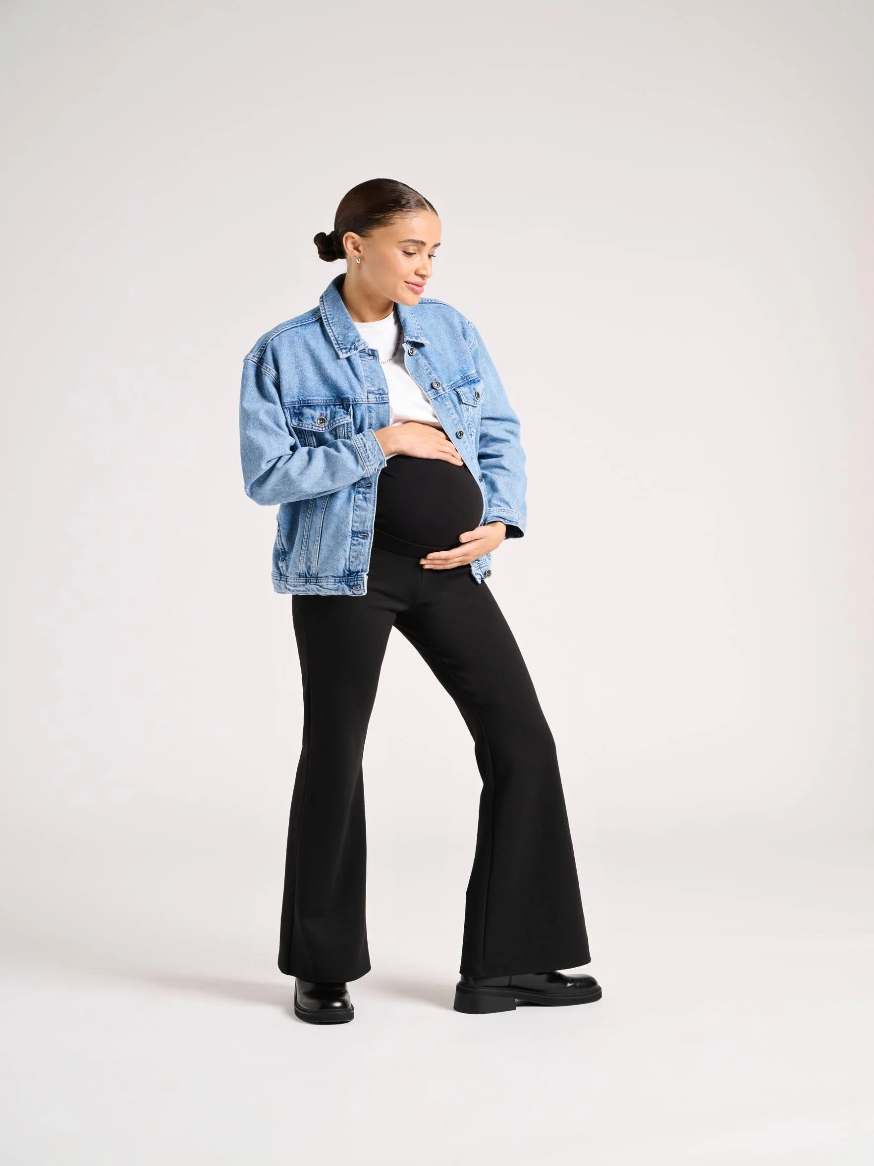 ONLY MATERNITY Olmfever - Pantalones Elásticos - Pantalones Mujer