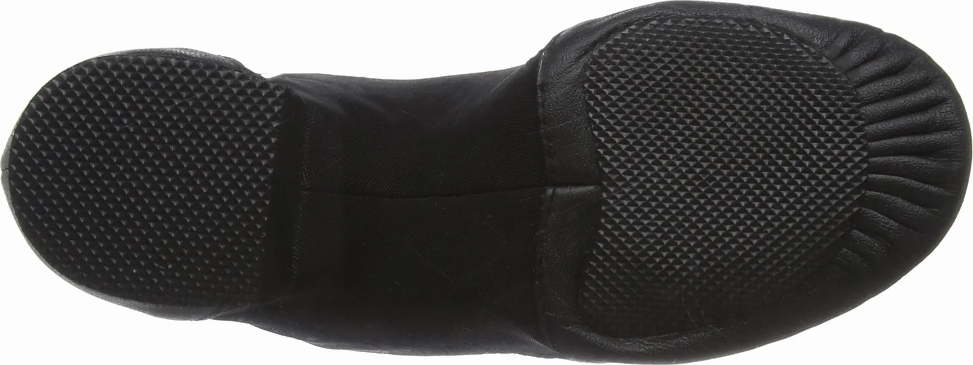 Bloch Women's Neo-Flex Slip-On Leather Jazz Shoes Neoprene Slip-On Split Sole with EVA Forefoot and Heel Pads, High Durability, Superior Fit, Flexibility, Step Dancing