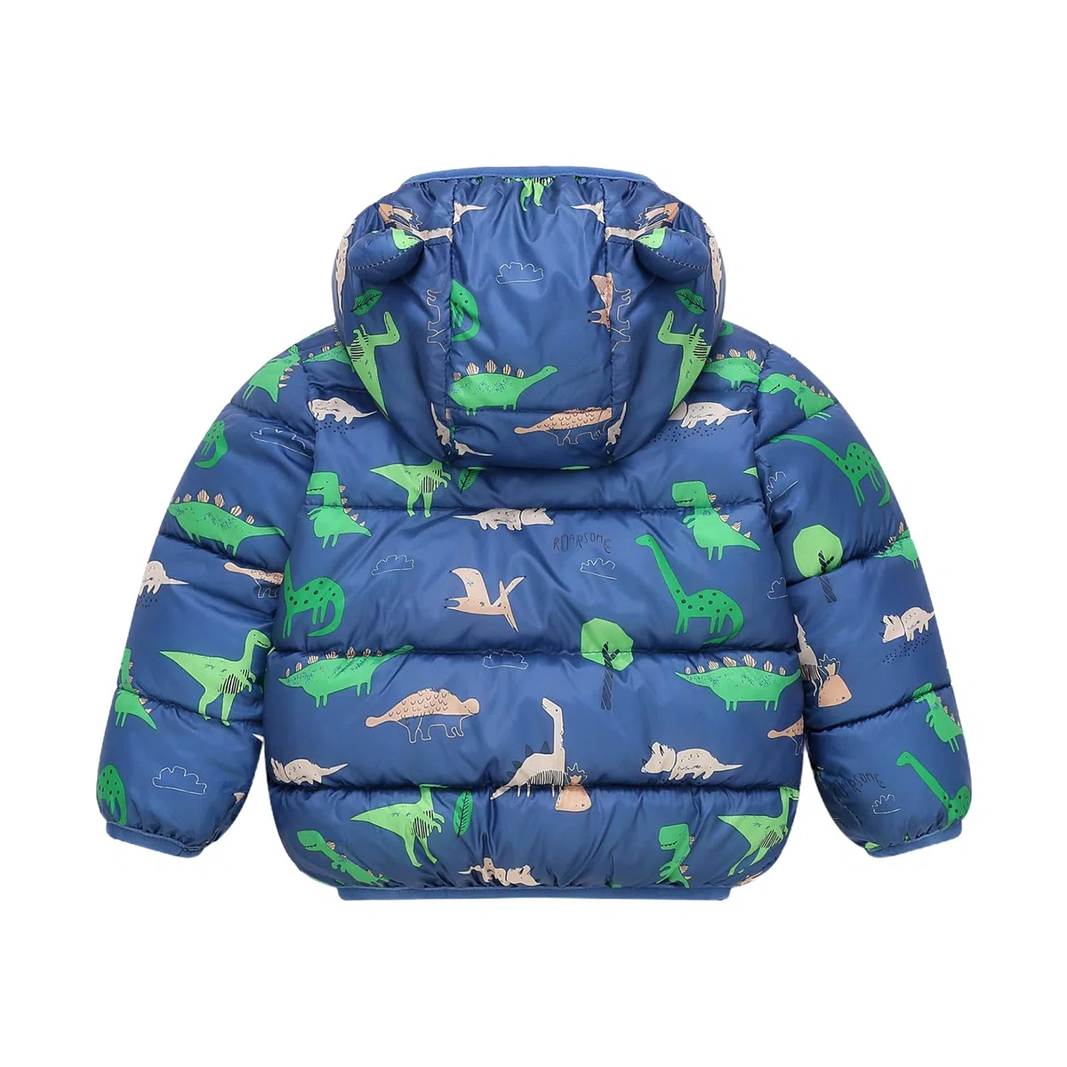 JiAmy Chaqueta de invierno para bebé con capucha para niños y niñas, abrigo de invierno a prueba de viento, chaqueta cálida para niños, cremallera y capucha, abrigo de forro polar, 18 meses a 5 años