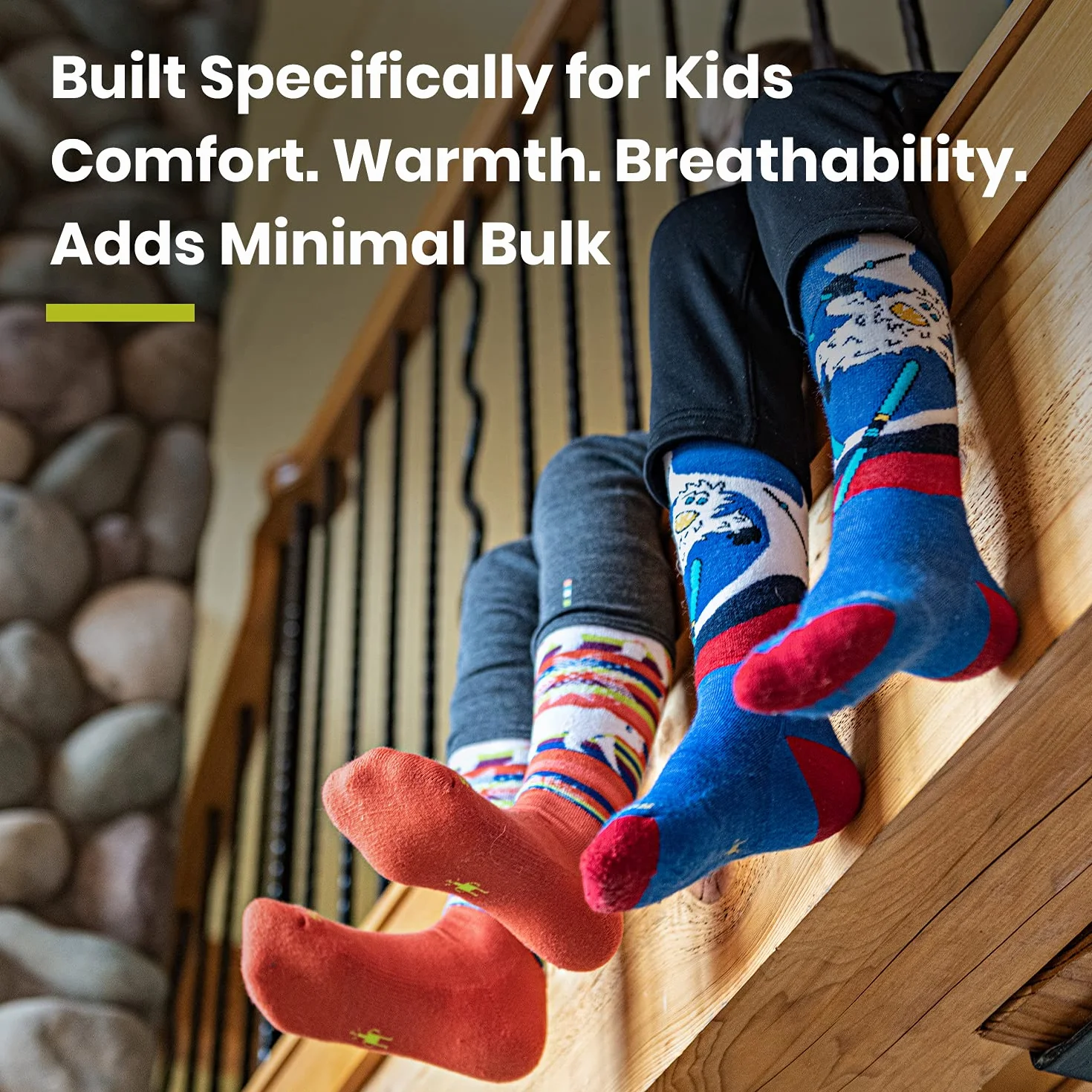 Smartwool Wintersport Full Cushion Yeti OTC Calcetines Unisex niños