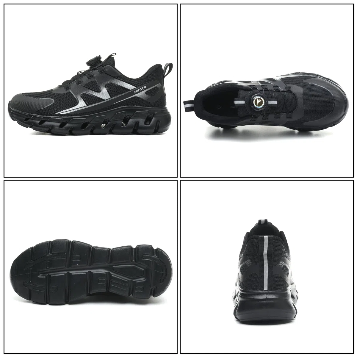 AEKYIWL Zapatos de Seguridad Hombre Mujer Calzado de Seguridad Ligero Comodo Zapatillas Trabajo Transpirable Antideslizante Botas Trabajo