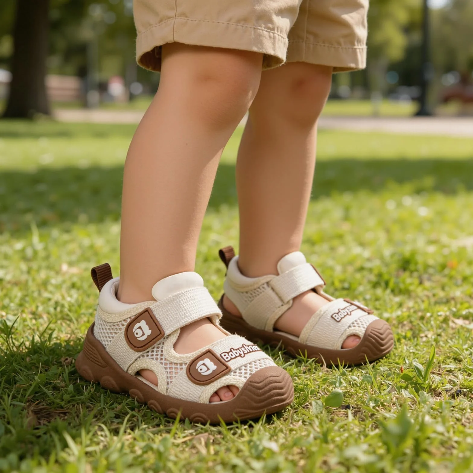 MASOCIO Zapatos Bebé Niño Niña Verano Sandalias Primeros Pasos con Suela Goma Antideslizante