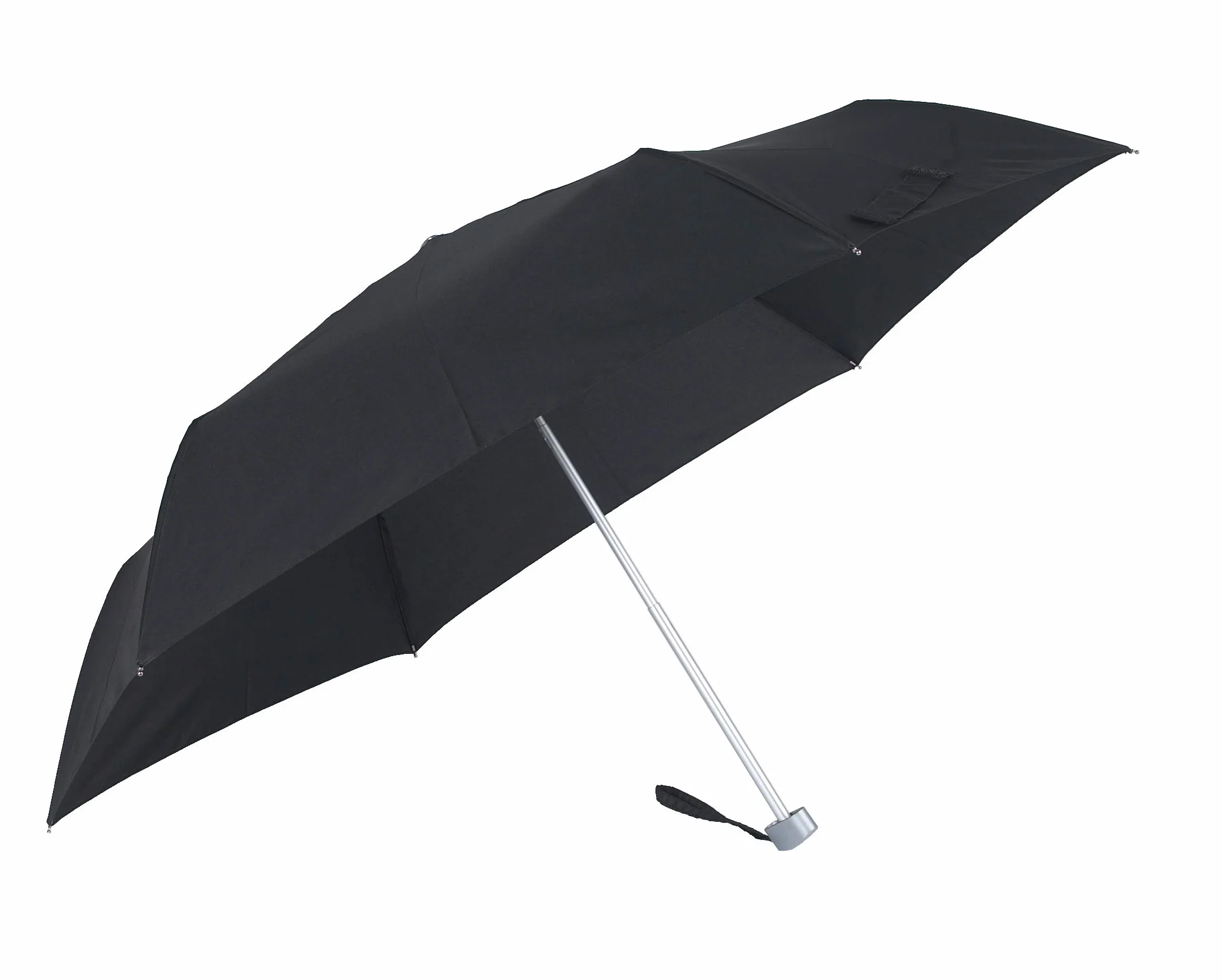 Samsonite Rain Pro 3 Sección Manual para paraguas plano 24 cm, negro