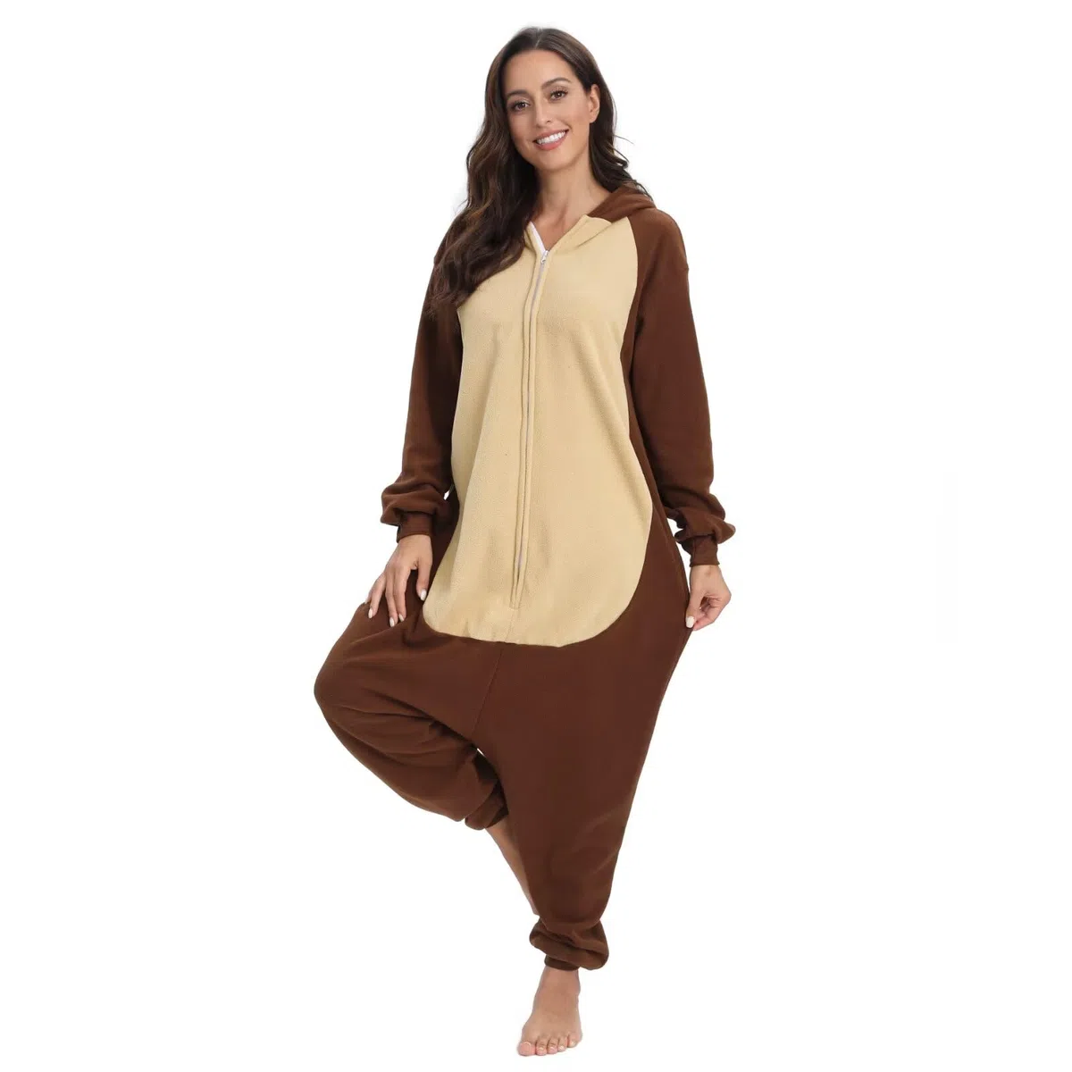LBJR Disfraz de Animal Adulto Pijama Entero Animales Mujer Hombre