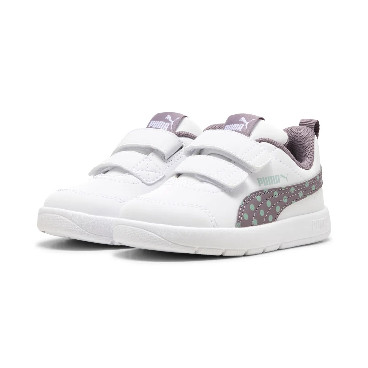 Puma Courtflex V3 Dotty V Inf SneakerBebé-Niñas