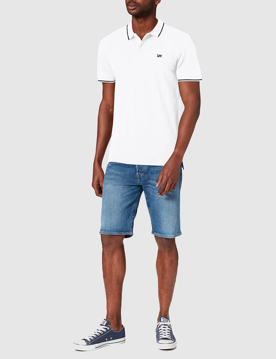 Lee Hombre Pique Polo Camiseta
