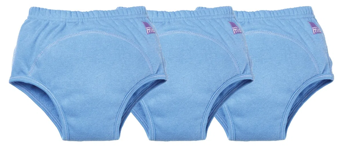 Bambino Mio, pañal de aprendizaje, azul, 2-3 años, pack de 3