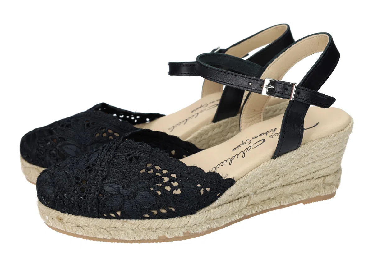 TORRES 5004 Zapatilla DE Encaje Mujer Alpargatas