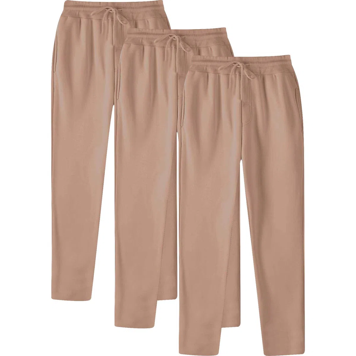 Pantalones Deportivos Hombre Suelto Holgado con Cintura Elástica Y Puños Ajustables Cómodos para Escuela Trabajo Informal Paseos Al Aire Libre Y Descanso