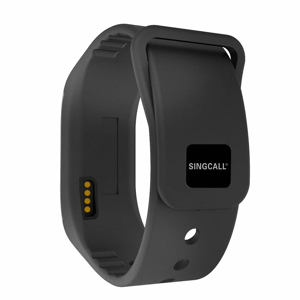 SINGCALL Receptor de muñeca, Sistema de Llamadas Inalámbrico | Resistente al Agua para Restaurantes, Hotel, Bares, Café, Pizzería, 1 Receptor de muñeca(APE6900),no podía ser Utilizado Solo