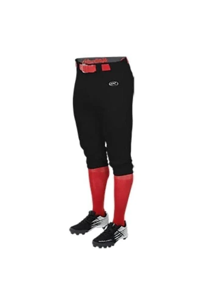 Rawlings Youth Game/Practice Knicker Baseball Pants Series - Pantalones de béisbol Juveniles Niños